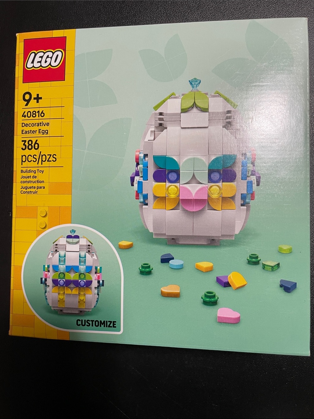 New In Box Lego Decorative Easter Egg